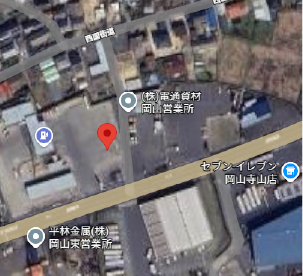 車両駐車場の場所の地図